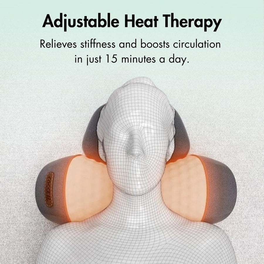 Minako – 3 in 1 Massage, Comfort and Support for the Neck and Upper Back - Pro
